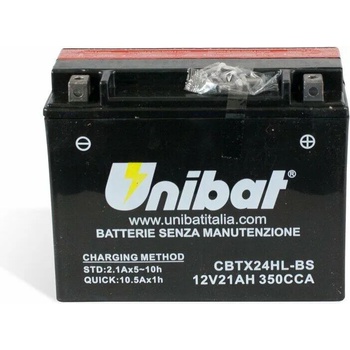 Unibat 21Ah CBTX24HL-BS