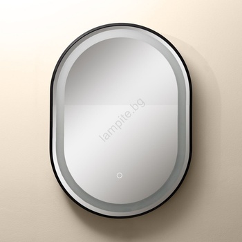 Zuma Line D2383 - LED Баня огледало с подсветка 24W/230V 3000/4000/6000K IP44 черен (ZL0764)