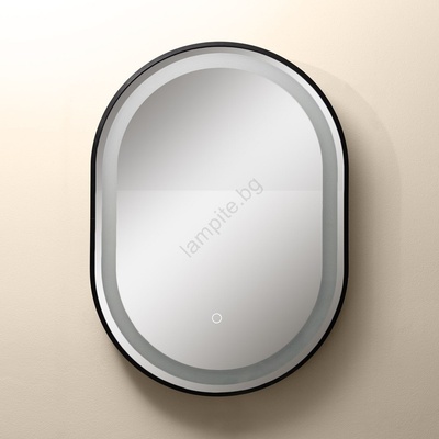 Zuma Line D2383 - LED Баня огледало с подсветка 24W/230V 3000/4000/6000K IP44 черен (ZL0764)