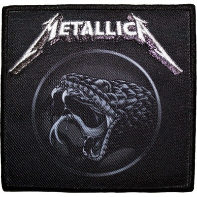 Nažehlovačka Metallica - Black Album Poster