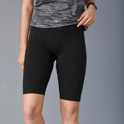 Legínové šortky z bio bavlny eco-friendly černá