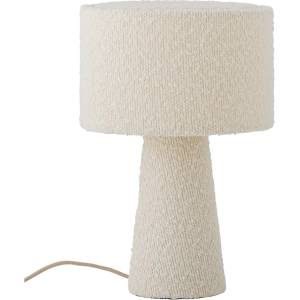 Bloomingville Бяла настолна лампа с текстилен абажур (височина 30 cm) Emmie - Bloomingville (82068675)