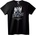 NOONEBRAND Тениска Градски парични ангел - 7XL, Black