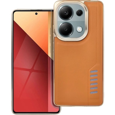 Milano Case pouzdro / kryt pro Xiaomi Redmi Note 13 PRO 4G brown / hnědé