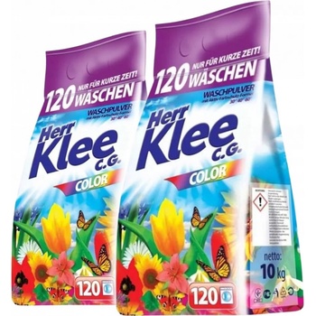 Klee Prášok na pranie farebného oblečenia Color Sada 20 kg 240 PD