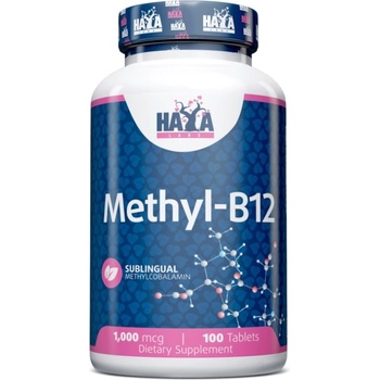 Haya Labs Methyl B-12, 1000 mcg, 100 таблетки, Haya Labs