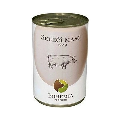 Bohemia Maso Prasiatkové mäso vo vlastnej šťave 400 g