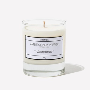 Selestique® Amber & Pink Pepper - Ароматна свещ 190 г