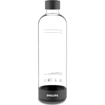 Philips Бутилки за машина за сода Philips - ADD911BK/10, 2бр, черни (ADD911BK/10)