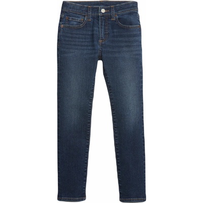 GAP V-Skinny tmavo modrá