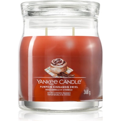Yankee Candle Pumpkin Cinnamon Swirl ароматна свещ 368 гр