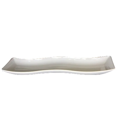 ALKAN An-Плато вълнообразно 60*18*4 см бяло К-1071 (0136322)