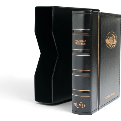 LEUCHTTURM NUMIS Classic album Pressed Pennies s kazetou + 5 listů – Zboží Dáma