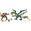 Image 1 of LEGO® NINJAGO® - Elemental Dragon vs. The Empress Mech (71796)