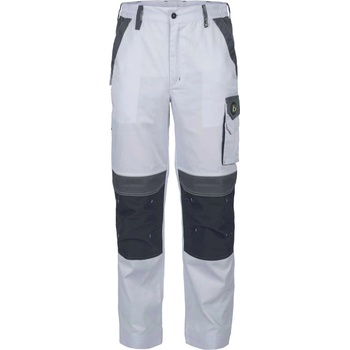 CERVA Cerva max eco stretch / Еластични работни панталони до талията - бели 54 (0352012680054)