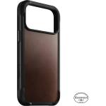 Nomad Nomad, здрав кожен калъф, рустикално кафяв (Horween) - iPhone 18 Pro Max/17 Pro Max