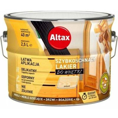 Vodou ředitelná lazura Altax 2,5 l połysk