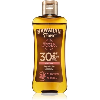 Hawaiian Tropic Glowing Protection Dry Oil олио за слънце SPF 30 100ml