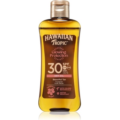 Hawaiian Tropic Glowing Protection Dry Oil олио за слънце SPF 30 100ml