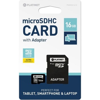 Image 1 of Platinet microSDHC 16GB C10 42209