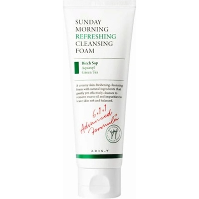 AXIS-Y Sunday Morning Refreshing Cleansing Foam - Почистваща пяна за лице 120мл