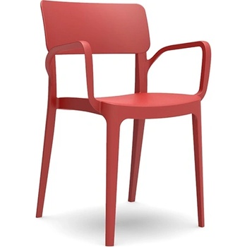 Mira-N Стол novussi с подлакътник panora ЧЕРВЕН (0142353)