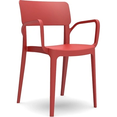 Mira-N Стол novussi с подлакътник panora ЧЕРВЕН (0142353)