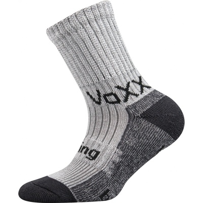 VoXX Ponožky Bomberik s bambusem světle šedá