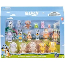 Moose Toys Bluey Ultimátní sada s přáteli a rodinou se 14 figurkami