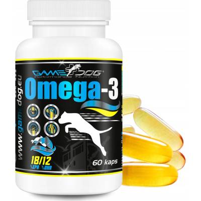 GAME DOG Omega-3 mastné kyseliny Výživový doplnok pre psov 60 tab.