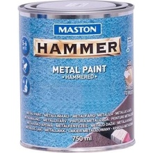 Maston Paint Hammer Hammered White 750ml