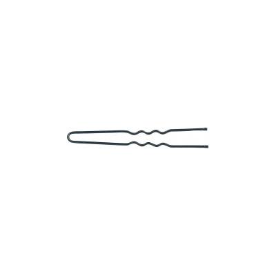 Sibel Wavy Hair Pins vlásenky 50 mm - čierne 500 g