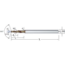 MIKRON TOOL Vrták tvrdokovový crazydrill coolpilot sst-inox 3xd vhm/exedur 102416 1,95 vnitř. chlaz.