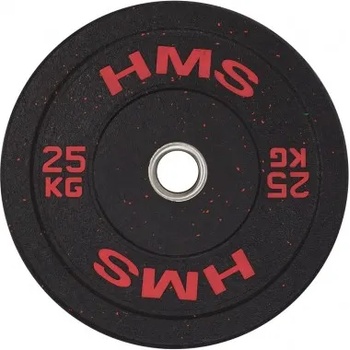 Image 1 of HMS Гумен диск 25 кг/ 51 мм hms htbr25 - червен