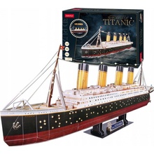 CubicFun 3D puzzle Svítící Titanic 266 ks