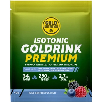 Gold Nutrition Isotonic Goldrink Premium [40 грама] Горски плодове