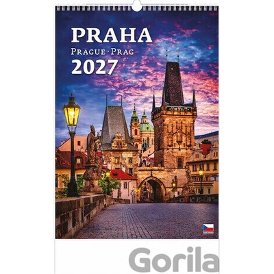 Praha nástěnný Helma 2027