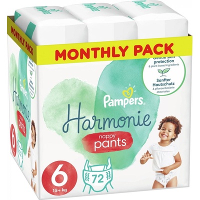 Pampers Harmonie Pants 6 72 Ks