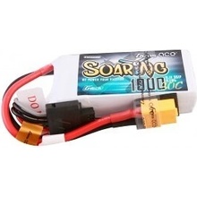 Gens ace G-Tech Soaring 1000 mAh 11.1V 30C 3S1P Lipo Battery Pack with XT60 Plug GEA103S30X6GT