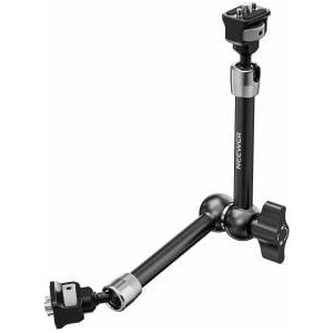 NEEWER 11 joint magic arm, 360° ball heads positioning pins for camera monitor mount with 1/4 screws for DSLR action camera monitor video light compatible with SmallRig Cage Rig ST16