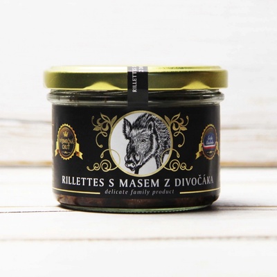 Rillettes z kančího masa 180 g