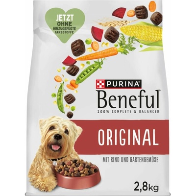 Purina Beneful Original hovězí maso & zelenina 2,8 kg