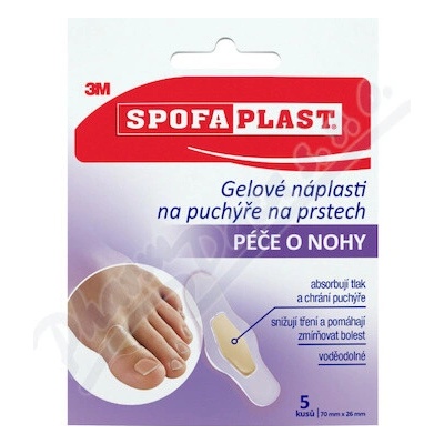 3M Spofaplast 911N Gélová pľuzgiere na prstoch 5 ks
