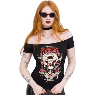 KILLSTAR Mistress Mistery Bardot Čierna