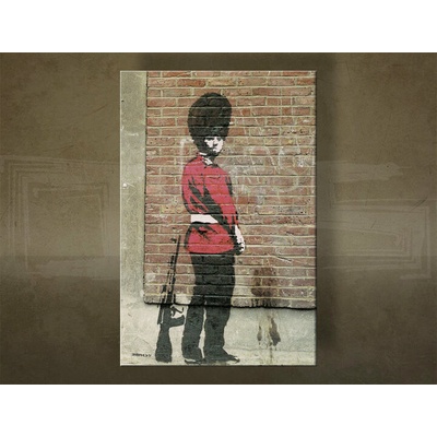 Obraz na plátne Street ART – Banksy - 30x40 cm