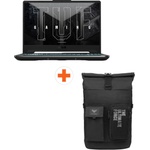 ASUS Гейминг лаптоп ASUS - TUF FA506NCG-HN207, 15.6'', R7, 144Hz, Graphite Black, 64 GB RAM (90NR0JF7-M00L70_64ram)