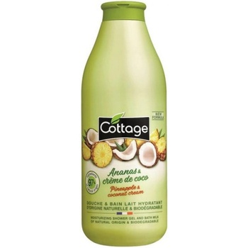 Cottage Душ гел и пяна за вана Pineapple & Coconut cream, 750 ml