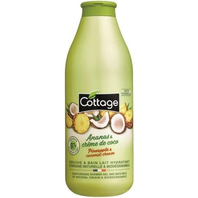 Cottage Душ гел и пяна за вана Pineapple & Coconut cream, 750 ml