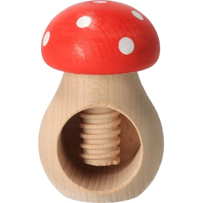 ČistéDrevo Luskáčik na orechy - muchotrávka