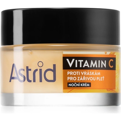 Astrid Vitamin C нощен крем с омладяващ ефект за сияен вид на кожата 50ml